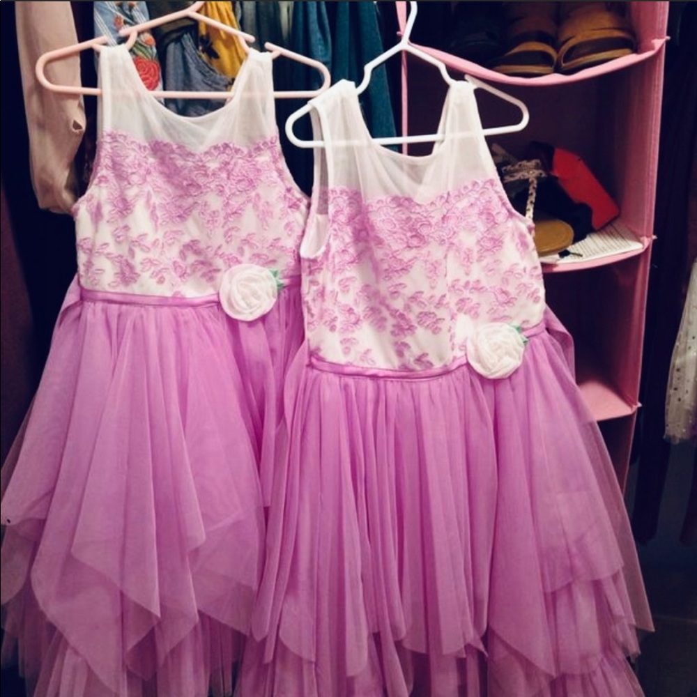 Two Easter dresses
